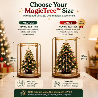 Beaded Christmas DIY Magic Tree Kit